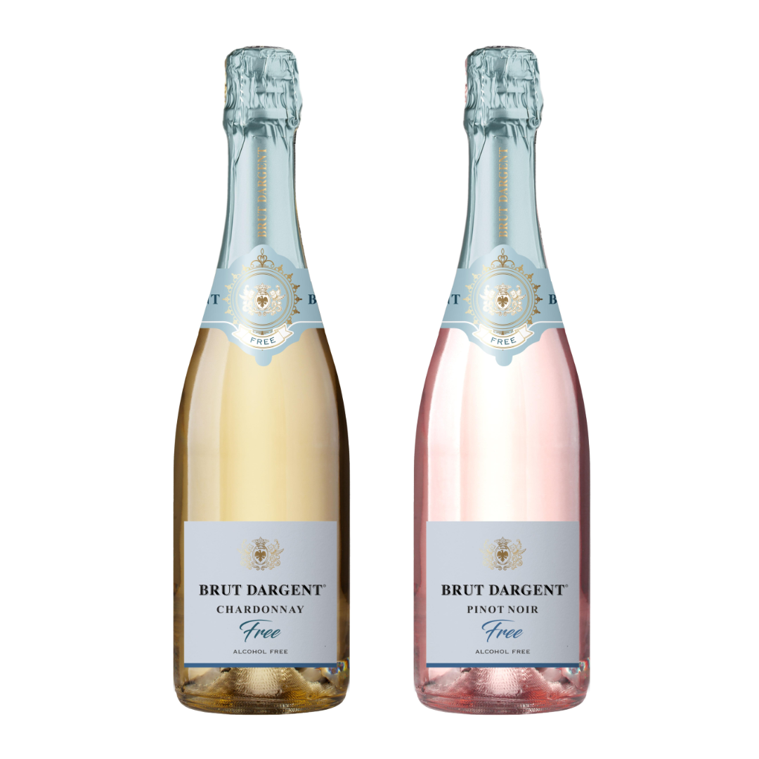 CASE OF SIX: Brut Dargent Alcohol-Free Chardonnay & Pinot Noir
